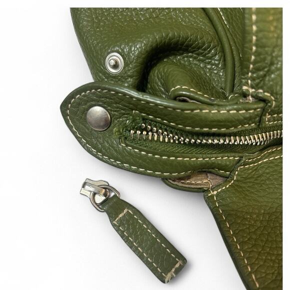 Furla Olive Green Shoulder Bag REHAB - Picture 10 of 10